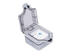 Enchufe De Pared De 250 V Con 5 Orificios, Impermeable Y Con Protección Contra Fugas Eléctricas Para Aparcamientos Y Hoteles.