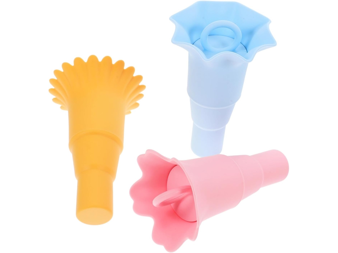 3 Soportes Plegables De Silicona Para Paletas