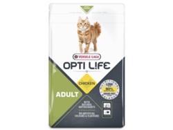 Comida seca para Gato VERSELE-LAGA OPTI LIFE Adulto Pollo (Cantidad: 7,5 kg)