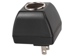 Adaptador De Corriente/convertidor De Enchufe Para Encendedor De Cigarrillos De 100-240 V Ca A 12 V Cc 1,5 A Con Enchufe Estadounidense