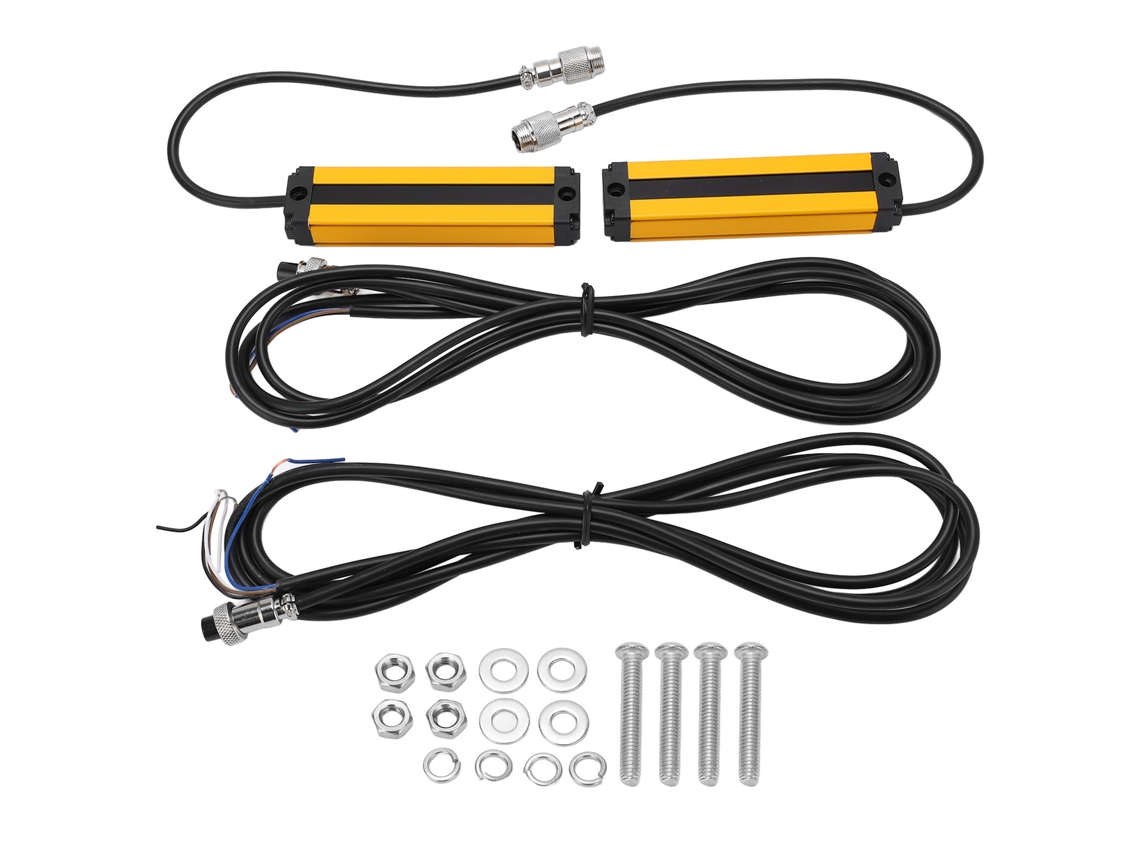 Detector De Rejilla De 20 Mm Con Sensor De Cortina De Luz Infrarroja Seguro Bem0420-c-60nb