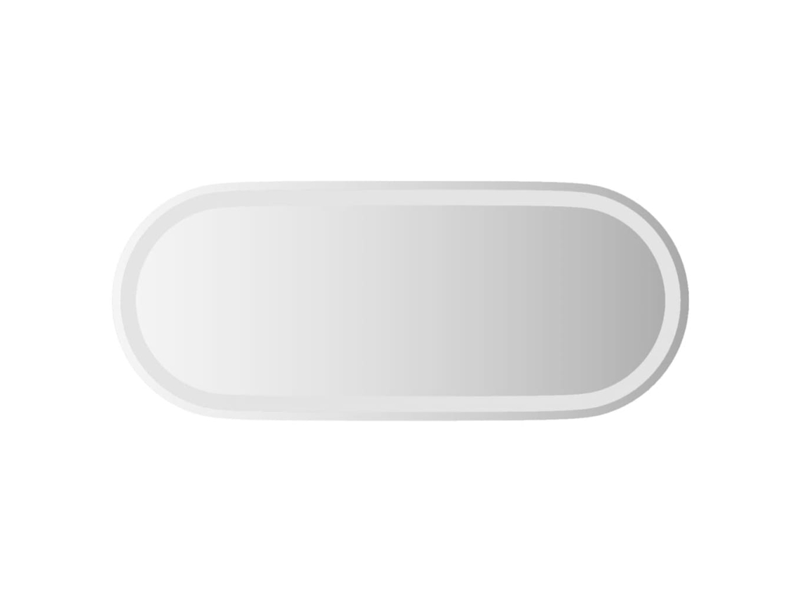 Espejo De Baño Led VIDAXL Transparente Cristal (90 x 40 cm)