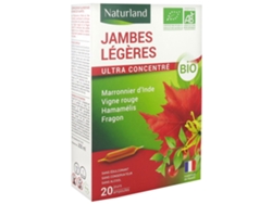 Piernas Ligeras Bio 20 Ampollas Bebibles de 10 Ml NATURLAND