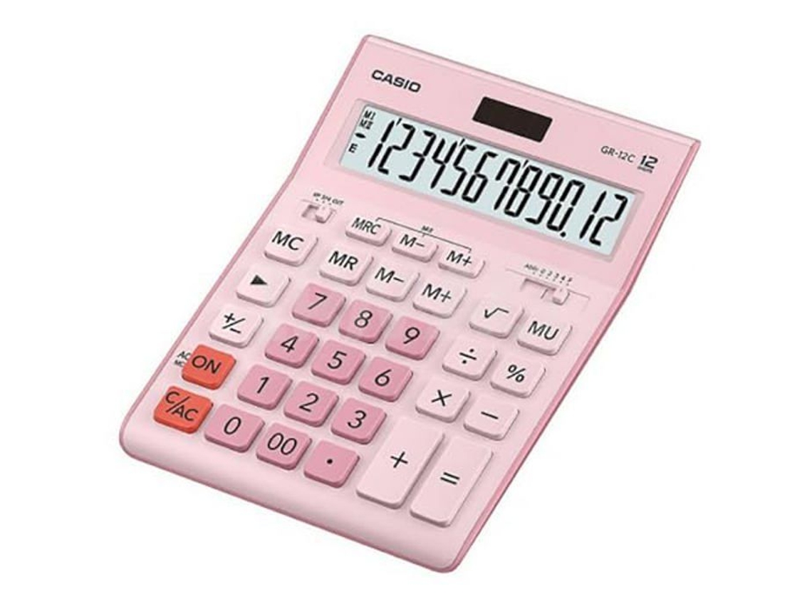 Calculadora CASIO GR-12C Rosa