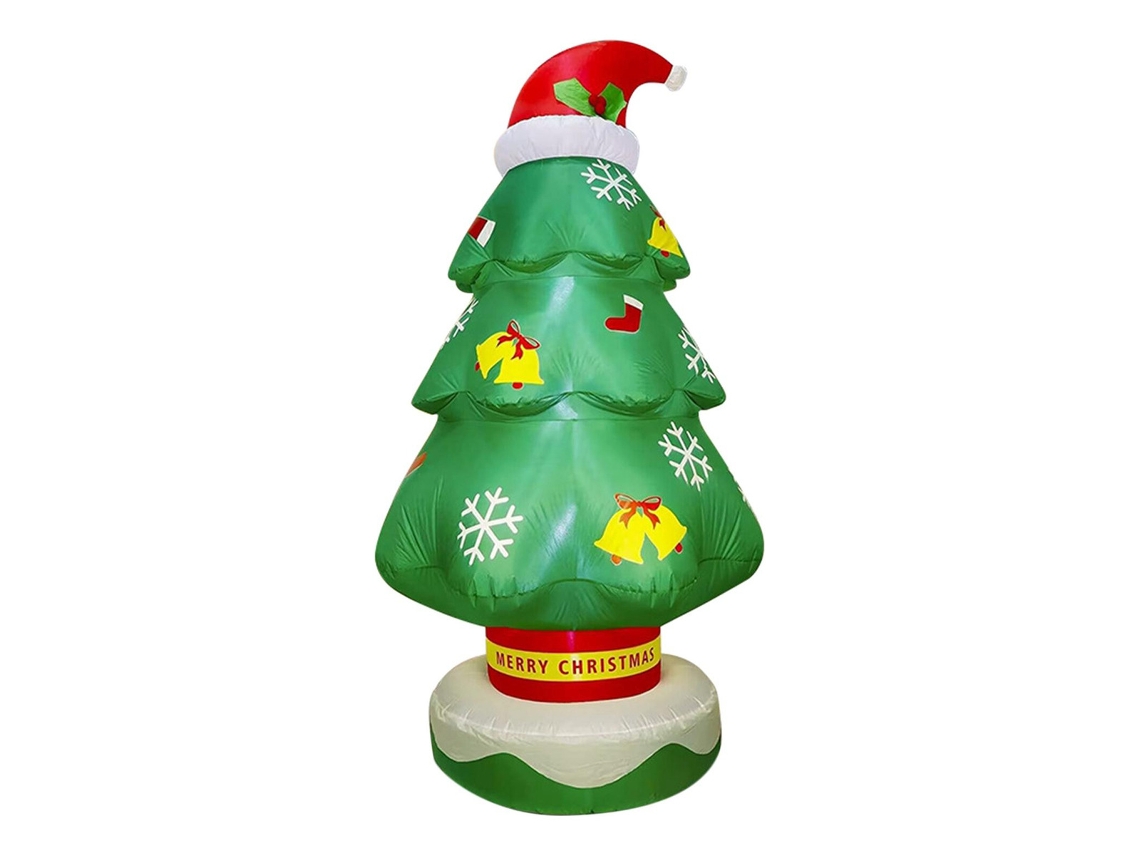 Decoración De De Árbol De Navidad Inflable De 2,1 Metros,