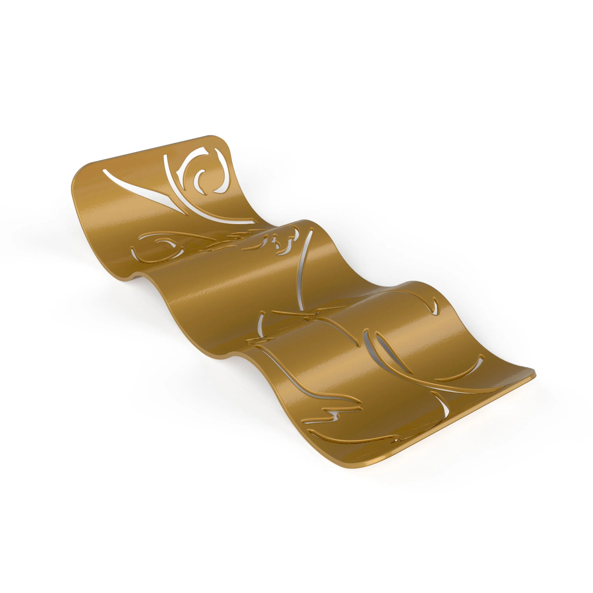 Portabotellas Baco Gold O BPLAN 25 x 10 x 4,44 cm