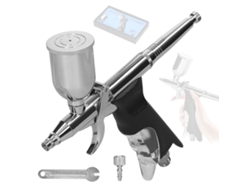 Aerógrafo Profesional De 0,3 Mm Con Depósito De Pigmento De 15 Cc Para Modelismo, Coches, Maquillaje, Decoración De Pasteles Y Proyectos De Bricolaje.