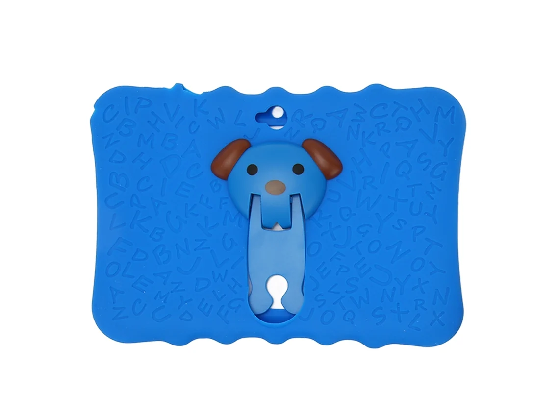 Tableta para niños de 7 pulgadas, 4 GB/32 GB, 1080p, cámara de 5 MP, Wi-Fi y Bluetooth, luz dorada