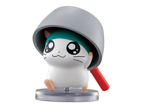 Tokoh kartun hamtaro anime hamster berbaris makan biji melon gashape pvc tokoh aksi boneka ornamen untuk mainan anak-anak