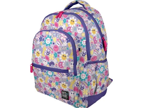 Mochila Rubber GRAFOPLAS Bits & Bobs Smile 2024 46X33X22.5Cm Adaptada a Carro 37500728