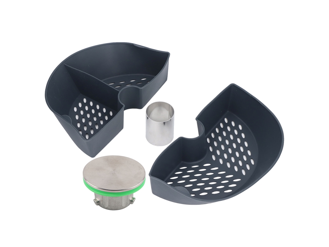 Separador De La Cámara De Cocción Al Vapor Para Vorwerk Thermomix Tm5 Tm31 Con Cubierta De La Cuchilla Mezcladora Para Tm5