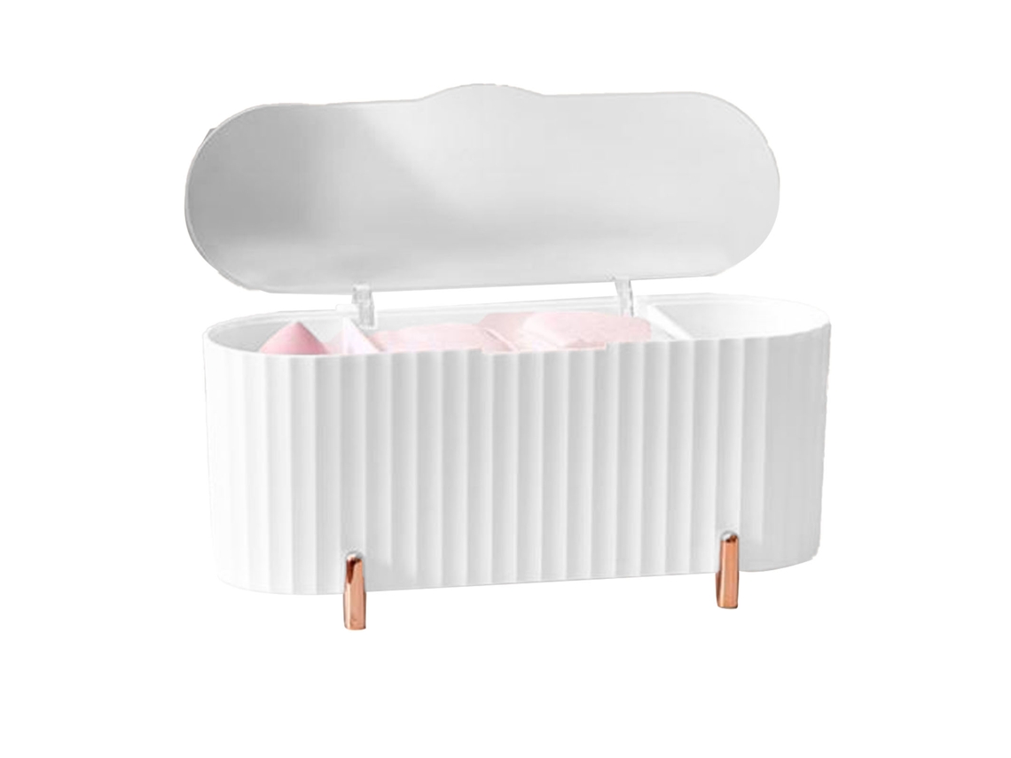 Organizador De Hisopos De Algodón Para Cosméticos, A Prueba De Polvo, Acrílico, Multifuncional, Contenedor De Hisopos De Algodón Para Baño