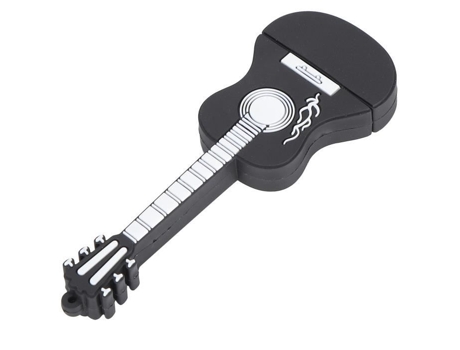 Unidad Flash USB HURRISE Unidad Flash USB Bonita de Dibujos Animados Forma de Guitarra Almacenamiento Portátil para Computadora Unidad de 128