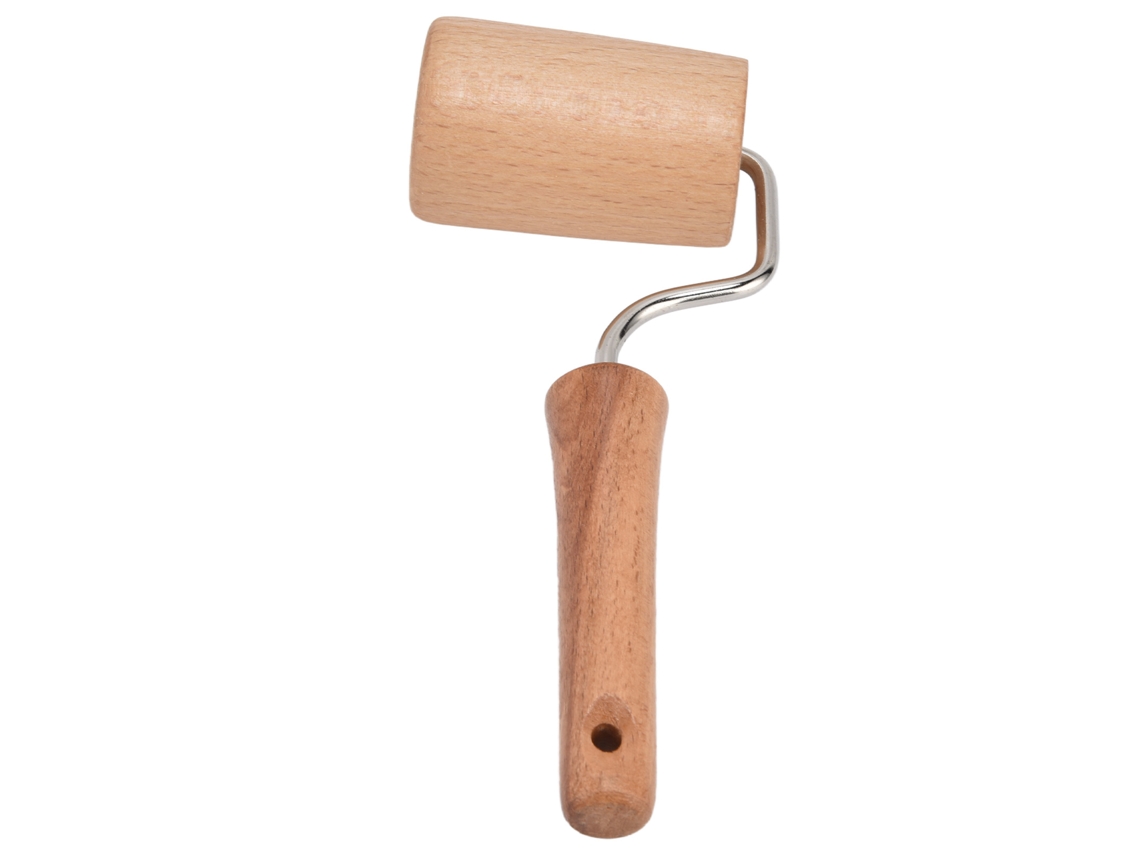 Rodillo De Madera Pequeño, Económico Y Colgante, Ideal Para Pasteles, Pizzas, Repostería Y Elaboración De Pasta.