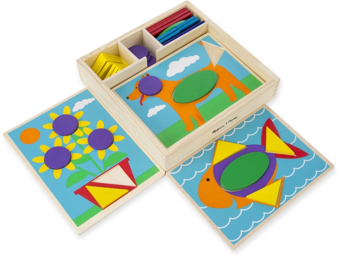 Juguete Educativo MELISSA & DOUG Beginner Pattern Blocks