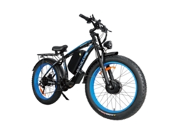 Bicicleta Eléctrica Baolujie Dp2602 Con Doble Motor Y Batería De 48 V Y 23 Ah.