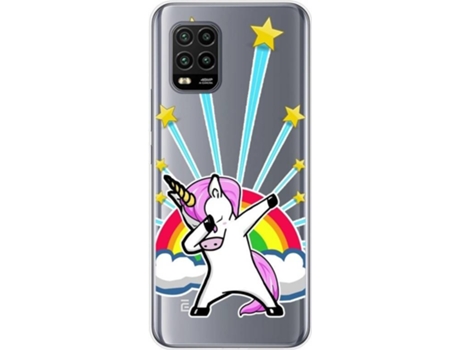 Carcasa Xiaomi Mi 10 Lite TUMUNDOSMARTPHONE Dibujos Transparente Multicolor