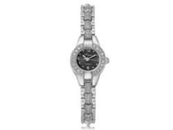 Reloj Analógico De Cuarzo Para Mujer Gaiety Con Correa De Pu Y Diamantes De Imitación Redondos Con Forma Floral (rojo)
