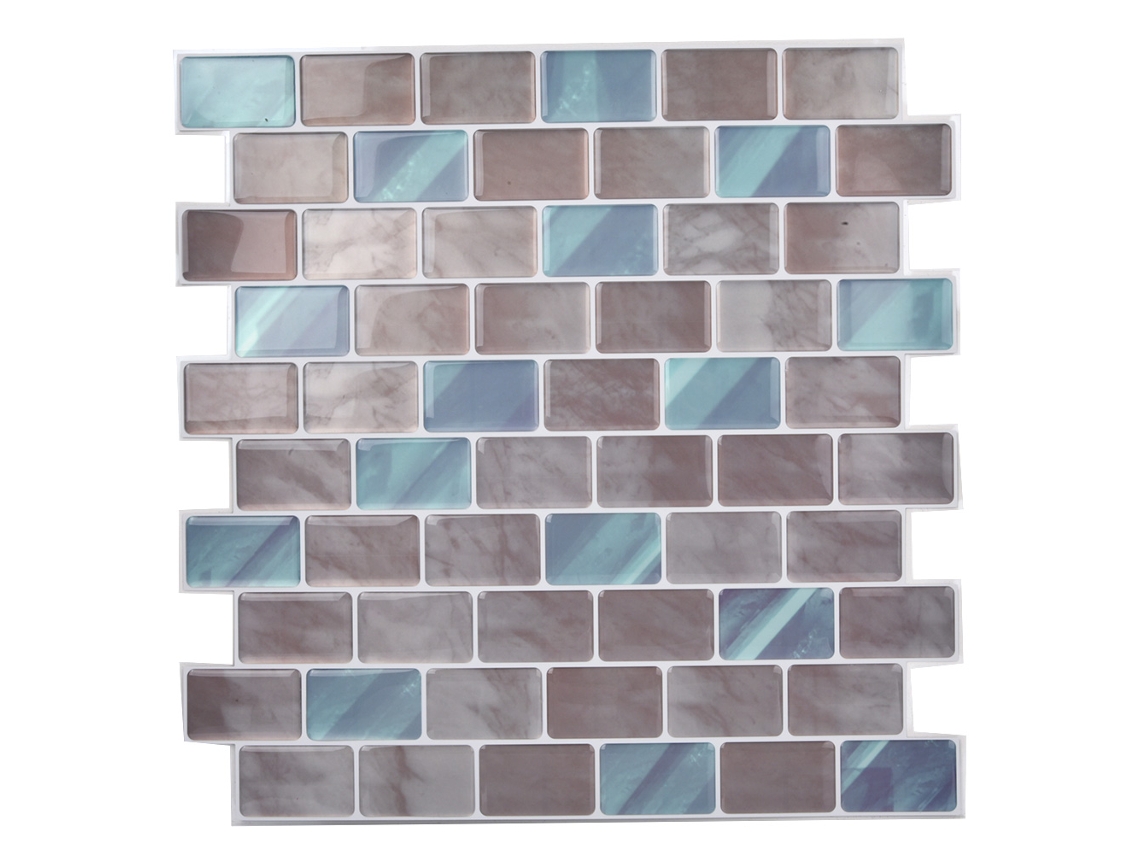 Adhesivo de pared 3D impermeable para armario, dormitorio, sala de estar, decoración