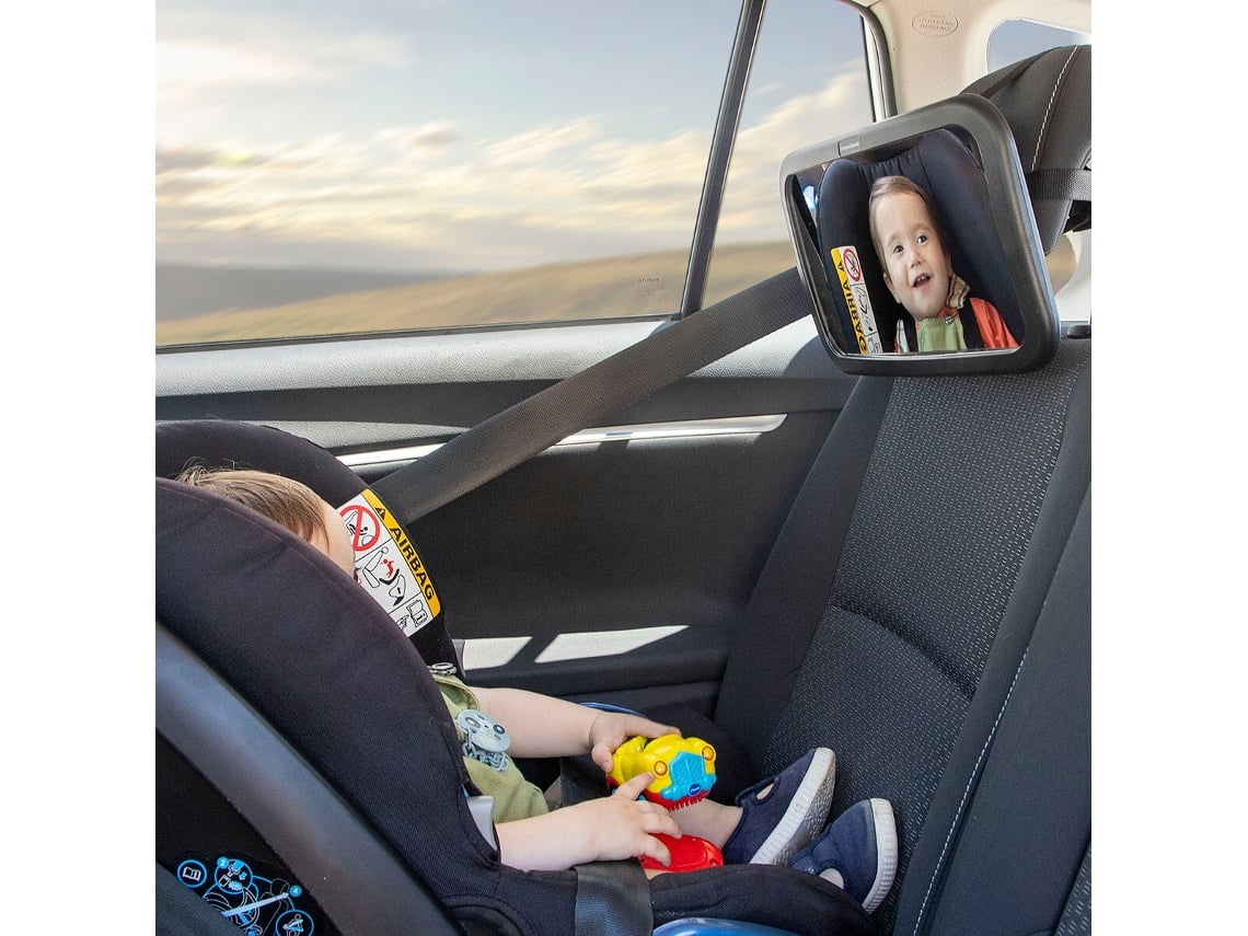 Espejo Bebe Retrovisor Carro Vigilar Seguro Auto Panoramico