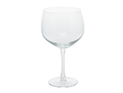 Juego de 4 copas de gin tonic de cristal, capacidad de 650 ml, diámetro de 8 cm, Wellhome