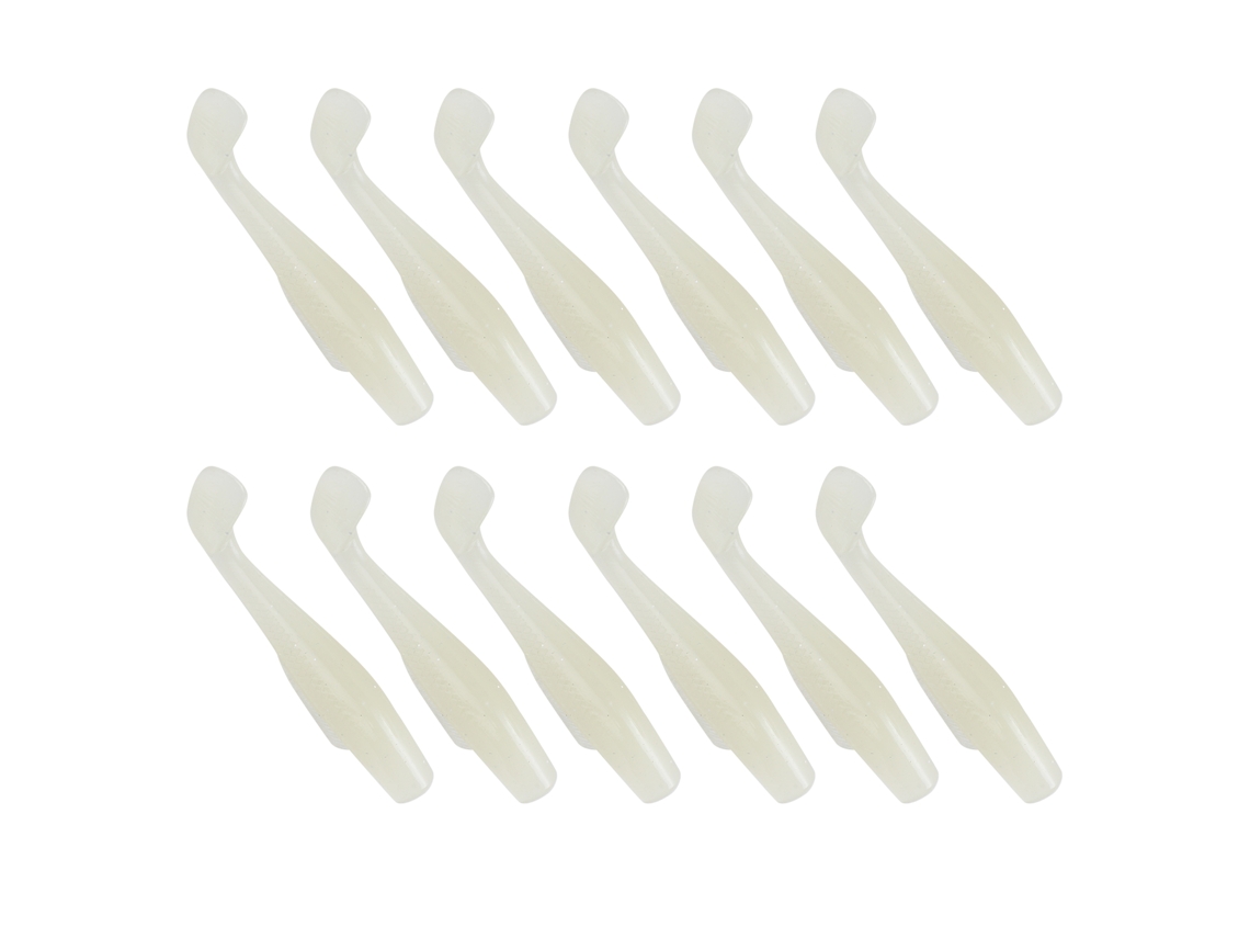2 Conjuntos 6 Peças Isca De Pesca Simulada De Silicone Macio Com Cauda T Acessório 4