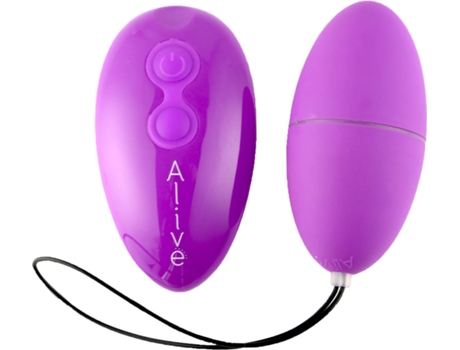 Mini Ovo Vibratório ALIVE "Magia" 3.0 (Morado)