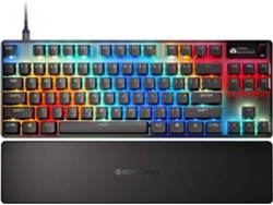 Teclado STEELSERIES Apex Pro TKL Gen 3 (Mecánico - Inglés - RGB - Negro)