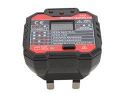 Detector De Enchufes Con Fugas 20d Prueba Enchufe Cable Vivo Neutro Verificador Fallos Circuito Eléctrico