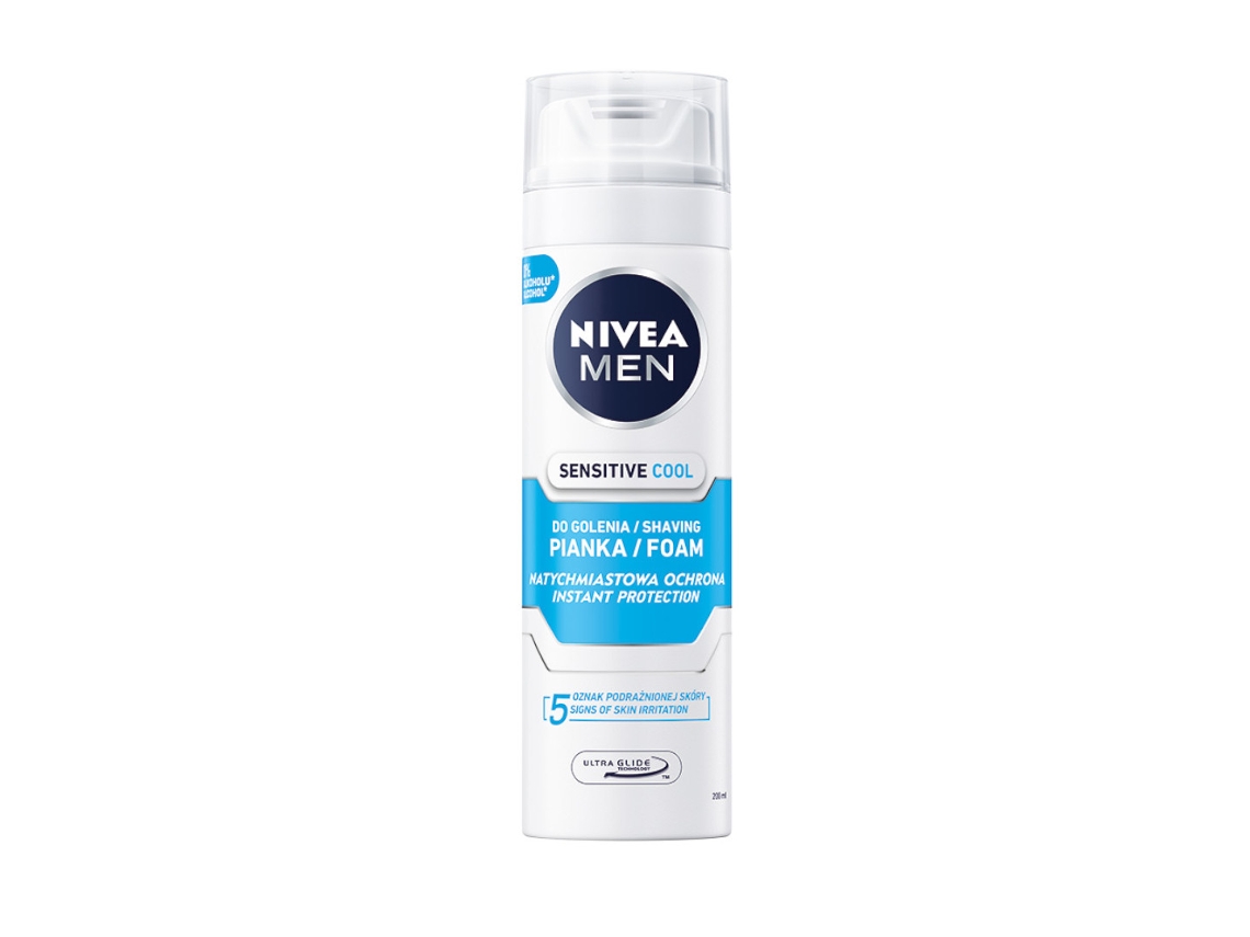 Espuma de afeitar Nivea Men Sensitive Cool 200 ml