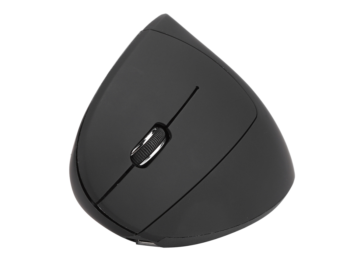 MEOIRUERY Ratón Vertical Ergonómico Recargable 2.4G para Zurdos con Batería Integrada y Conexión Inalámbrica