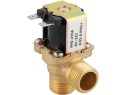 Válvula Solenoide Eléctrica De Latón, Interruptor De Entrada De Agua Normalmente Cerrado, Cc 12v Dn15 G1/2