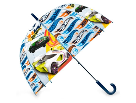 Paraguas HOT WHEELS Campana Transparente
