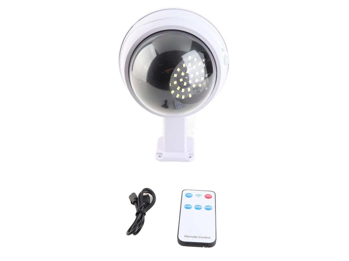 2026-luz Solar Con Sensor De Movimiento Y Cámara De Seguridad Falsa Ip65 3 Modos Para Exterior Jardín Patios
