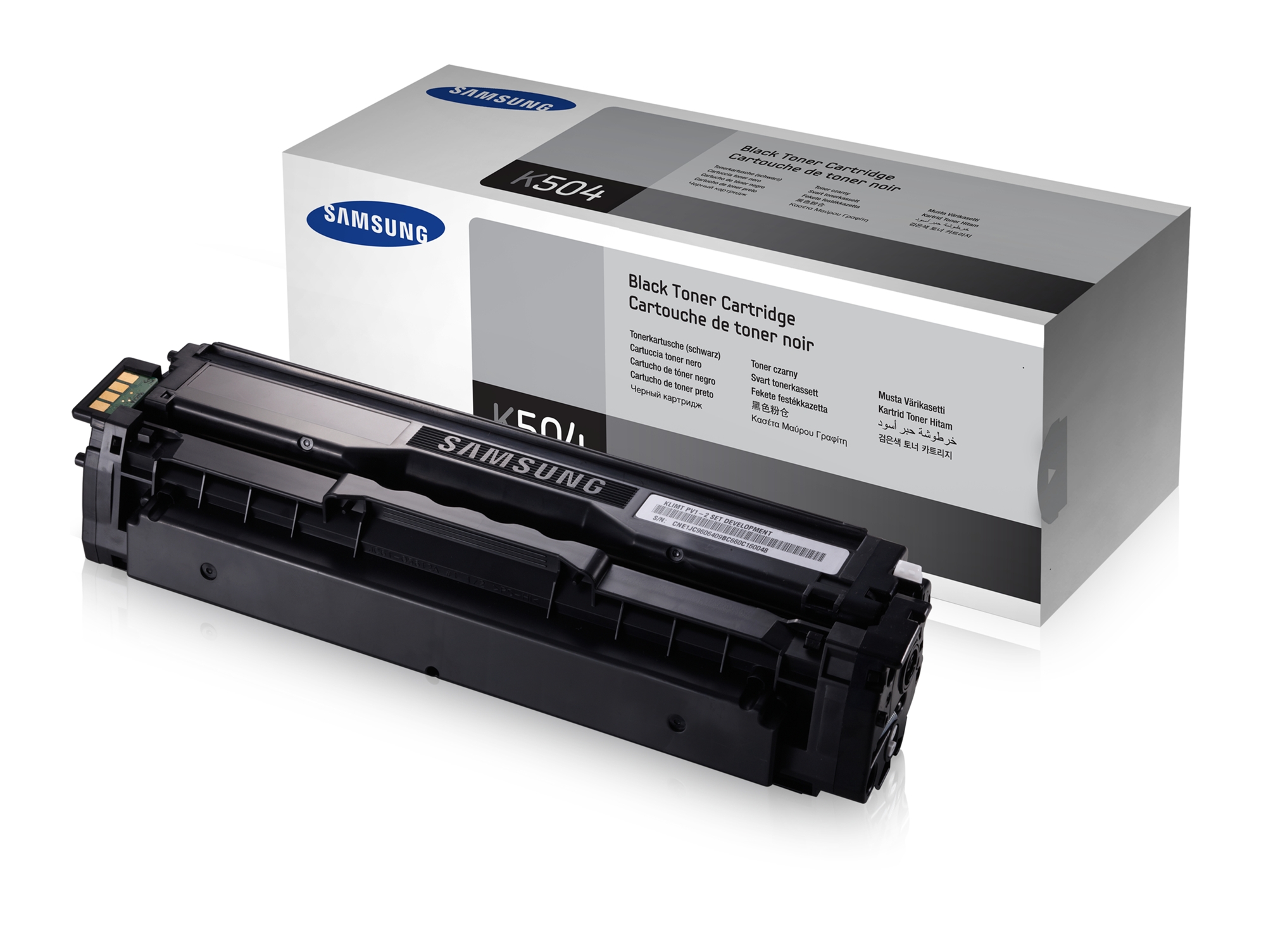 Tóner Original SAMSUNG CLT-K504S Negro 2500 páginas compatible con CLP-415/CLX-4195/C1810/C1860