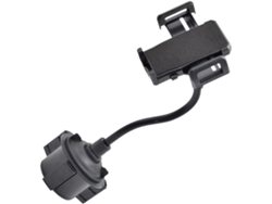 Soporte para teléfono de coche con brazo articulado, negro, estable, instalación y uso seguros. Jortmrd