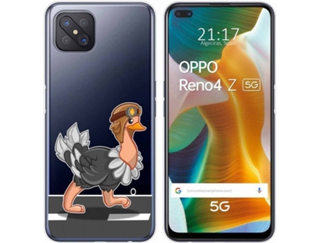 Carcasa Oppo Reno 4Z 5G TUMUNDOSMARTPHONE Avestruz