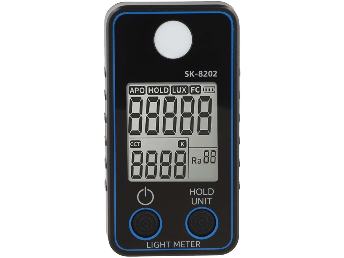 Medidor De Luz Led Y Medición De Temperatura De Color, 0-5, 300.000 Lux