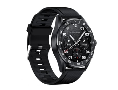 Smartwatch pg339 bluetooth con pantalla de 1 39 pulgadas impermeable asistente de voz negro