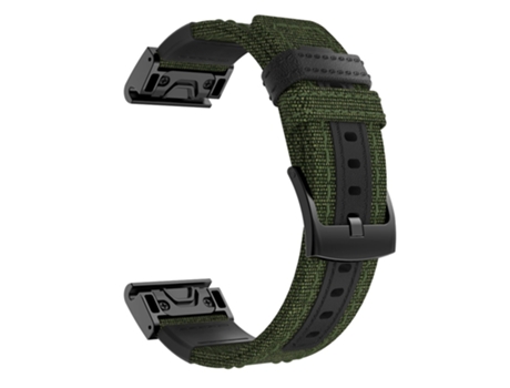 Correa de piel auténtica para Garmin Fenix 5 Plus/Fenix 3 - verde intenso
