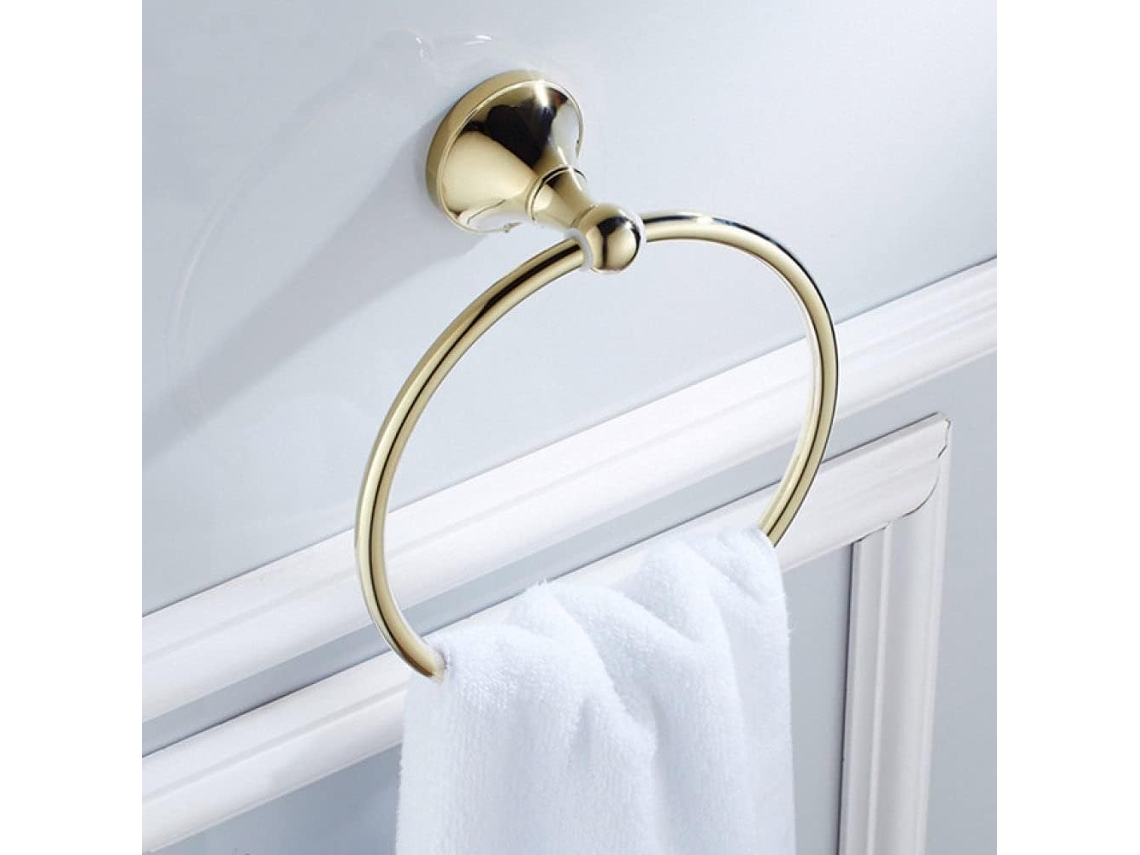 Toallero, Soporte Para Toallas De Mano, Blanco Y Negro, Accesorios De Baño