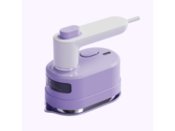 Plancha de vapor Cuich Mini Iron, diseño plegable y giratorio de 180°, 110 V, 240 V