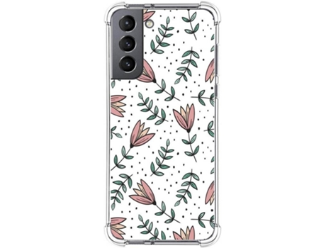 Carcasa Samsung Galaxy S21 5G TUMUNDOSMARTPHONE Dibujos Antigolpes Flores 01 Multicolor