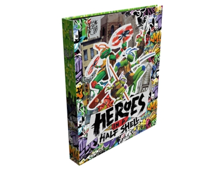 Pasta de Argolas Teenage Mutant Ninja Coloridotortugas Ninja
