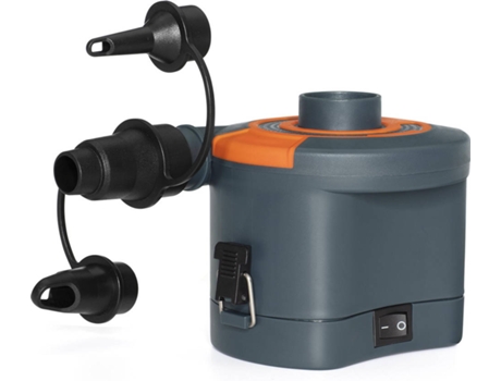 Inflador Eléctrico BESTWAY a Pilas 12,3x10,6x10,3 cm con Adaptadores