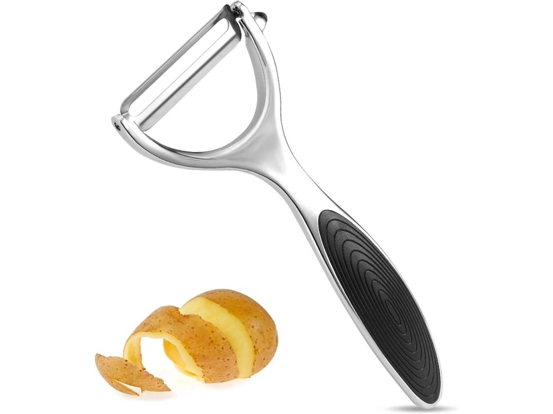 Pelador De Vegetales Multifuncional Con Buen Mango Giratorio Pelador De Patatas De Alta Calidad En Acero Inoxidable Vaenxin