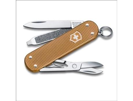 VICTORINOX Classic Alox Wet Sand Navaja Suiza 58 mm 5 Funciones
