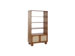 Estanteria Acacia Ratán Trenzado 90x40x181cm