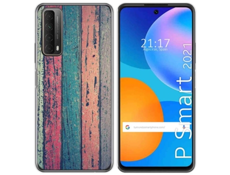 Carcasa Huawei P Smart 2021 TUMUNDOSMARTPHONE Dibujos Multicolor