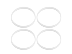 Anillo de sellado de goma blanca de 10 cm para reemplazar los sellos de centrífuga Ninja